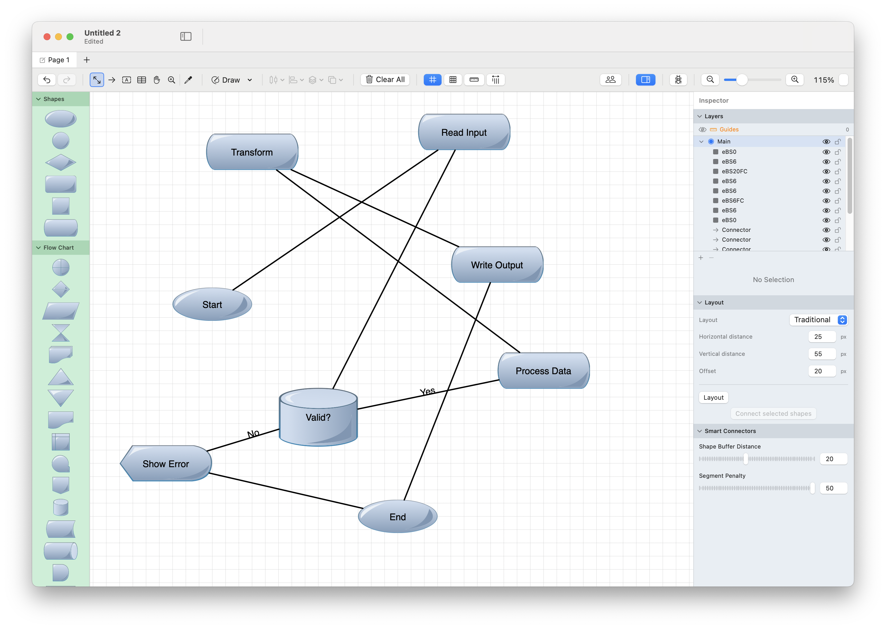 До автоматической компоновки